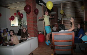 Лофт с барной стойкой