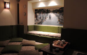 Уютная чайная комната