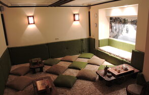 Уютная чайная комната