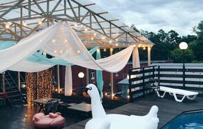 Loft LEVEL 19 на заводе Кристалл. Крыша для вечеринок