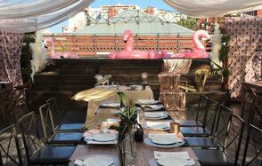 Loft LEVEL 19 на заводе Кристалл. Крыша для вечеринок