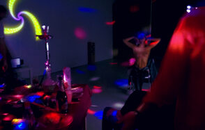 Лофт со звуком и светом для вечеринки