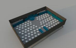 Большой ресторан в Ленэкспо