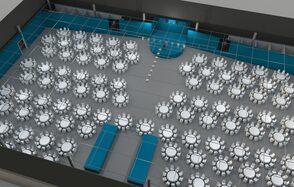 Большой ресторан в Ленэкспо