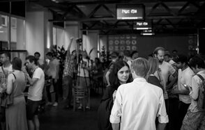 Банкетный зал с барной стойкой, 40 кВт свет