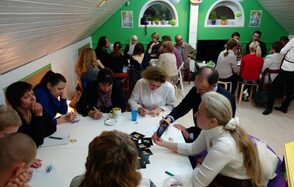 Лофт Домик Лофт в мансарде для праздника