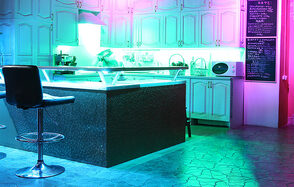 Лофт Моя Студия Лофт-кухня, 2 этажа, свет и звук