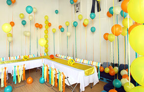 Джинсовый лофт с диванчиками