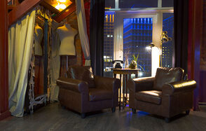 Лофт Банка. Двухуровневый лофт со сценой