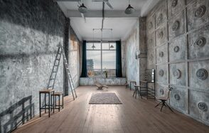 Qweex Campus Лофт-зал с большим окном на Электрозаводской