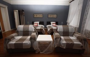 Лофт-квартира с камином 