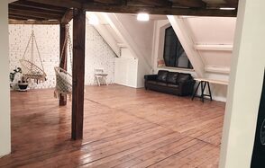 Woodland Loft. Двухуровневый лофт 