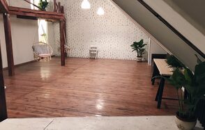 Woodland Loft. Двухуровневый лофт 