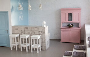 Norka studio Светлая лофт-студия с баром на Студенческой