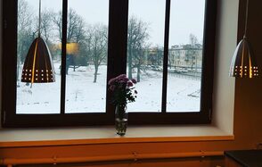 Лофт с кухней в Стрельне 