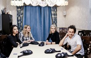 Стилизованная гостиная в центре города