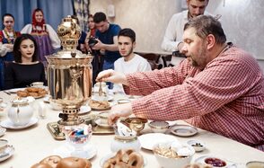 Стилизованная гостиная в центре города