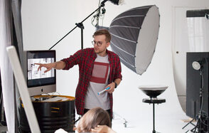 Светлый панорамный лофт в центре 