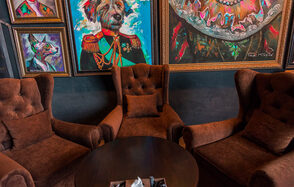 Кальянная Барвиха Lounge Живописный лофт с мягкими диванами