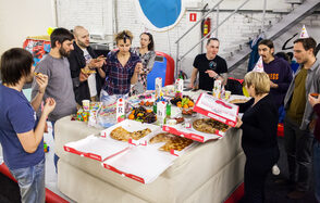 Батутный зал для вечеринок и праздников