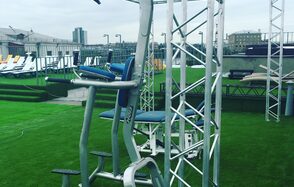  ZVEZDA ROOFTOP. Крыша на набережной Москвы-реки