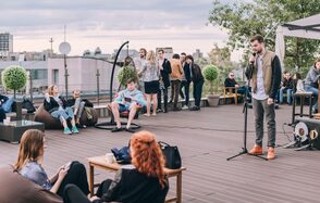 Лофт с выходом на крышу