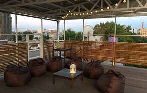 Крыша с навесом для мероприятий любого формата