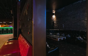 Брутальный лофт с барной стойкой