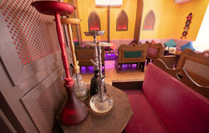 Кальян Кафе "KALYAN Cafe". Лофт в восточном стиле
