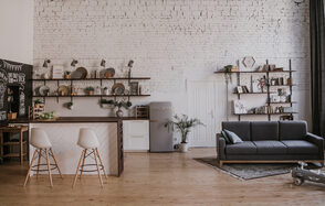 TopBananaStudio Лофт-пространство с барной зоной