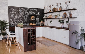 TopBananaStudio Лофт-пространство с барной зоной