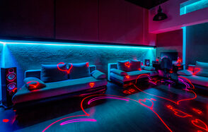 Караоке-лофт со светомузыкой