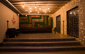 Design loft with a separate entrance
