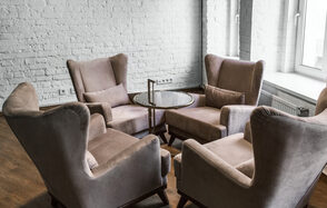 Лофт с тремя функциональными зонами