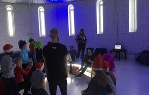 Белый кирпичный лофт