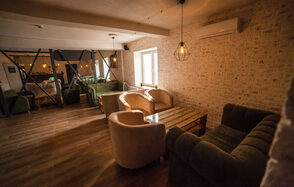 Лаунж-бар в стиле лофт