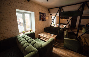 Лаунж-бар в стиле лофт