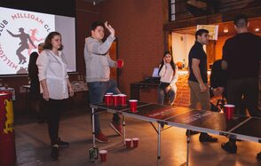 Стильный двухуровневый лофт