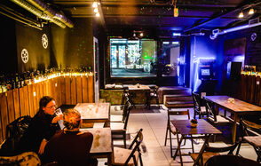 Брутальный бар в стиле лофт под закрытие