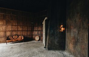 Полигон. Текстурный зал Лофт с фактурными стенами