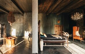 Полигон. Апартаменты  Лофт-апартаменты с камином