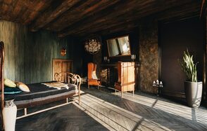 Полигон. Апартаменты  Лофт-апартаменты с камином