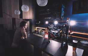 Лофт-бар в тихом московском дворе