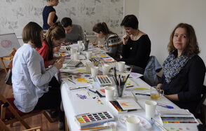 Пространство Белый лист с хорошей акустикой