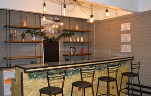 Двойной лофт с барной стойкой