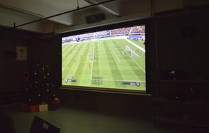 Двойной лофт с барной стойкой