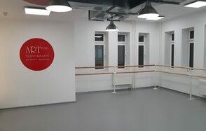 Светлое пространство с несколькими залами и комнатами