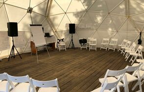 Шатер с видом на каньон