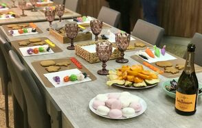 Светлая лофт-студия с кухней