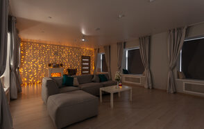 Palitra-Event. Современный белый лофт